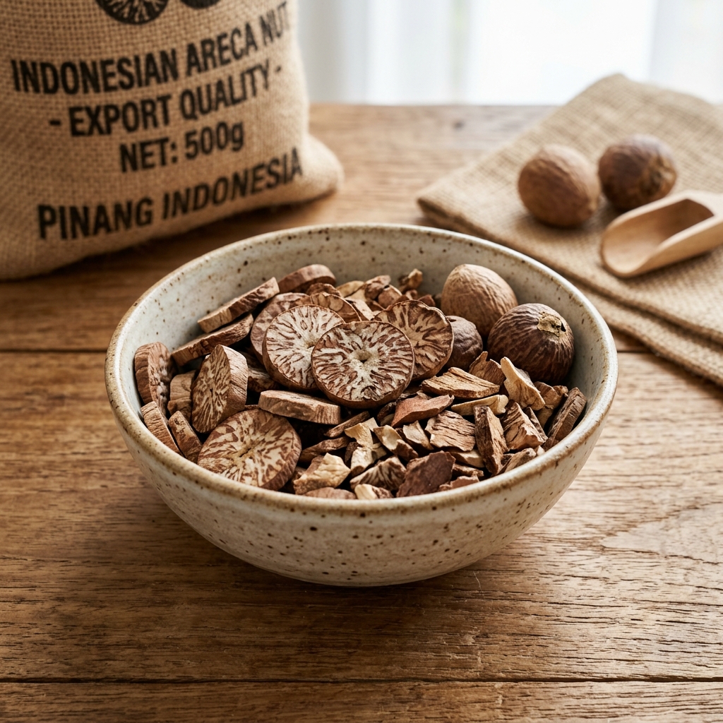 Sliced Chips Areca Nut Indonesian export